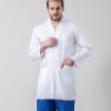 روپوش پزشکی مردانه ساده کد 102 سایز 36 طب پوش